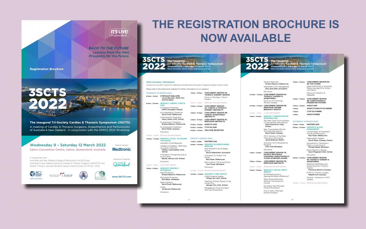 3SCTS 2022 The Inaugural TriSociety Cardiac & Thoracic Symposium